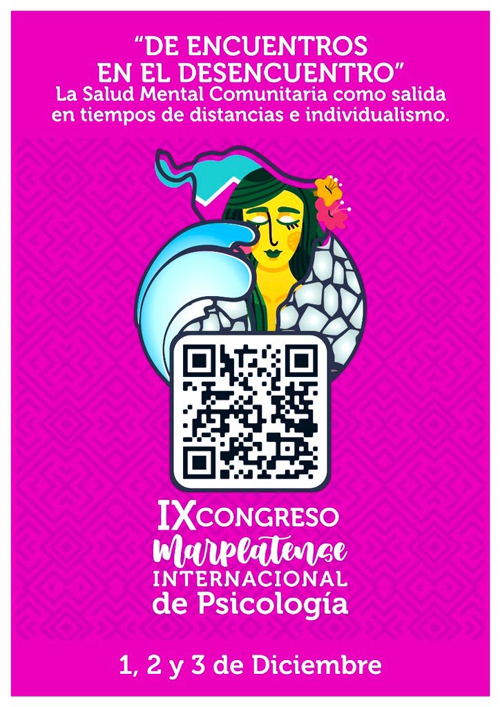 JuliFV2's tweet photo. Más invitadas que nos acompañarán en el IX Congreso Internacional de Psicología de la @FPsicoUNMDP de la @unmdp. Más info en IG: 9.cong.psi #SaludMental #SaludComunitaria #Psicologia #UNMP @alexkohan #NoraMerlin #BeatrizJanin https://t.co/mAZFRSJerJ