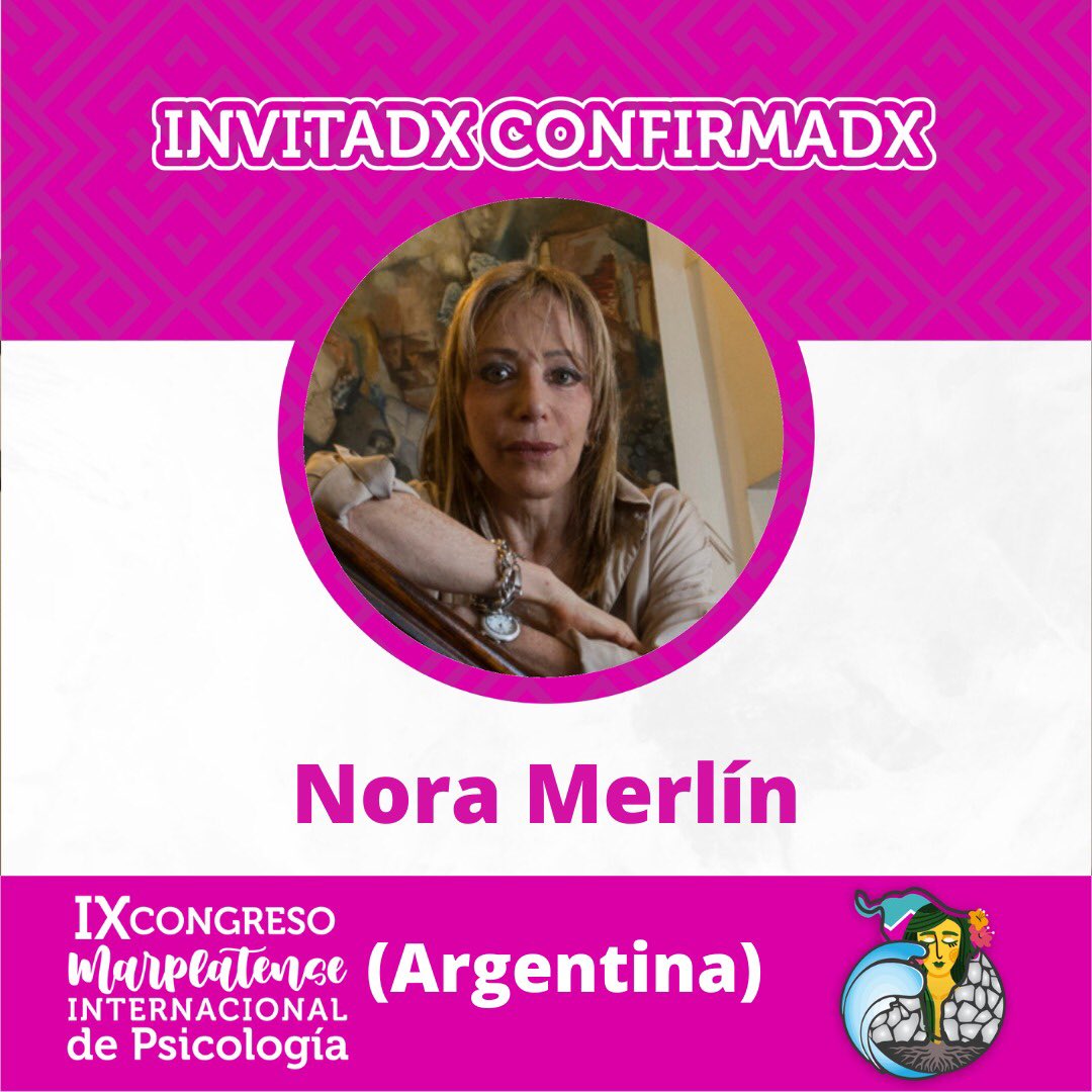 JuliFV2's tweet photo. Más invitadas que nos acompañarán en el IX Congreso Internacional de Psicología de la @FPsicoUNMDP de la @unmdp. Más info en IG: 9.cong.psi #SaludMental #SaludComunitaria #Psicologia #UNMP @alexkohan #NoraMerlin #BeatrizJanin https://t.co/mAZFRSJerJ