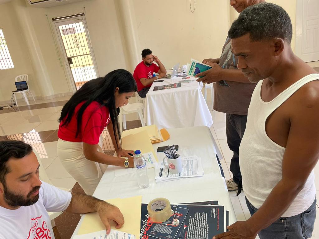 Llegó el cambio prometido por nuestro presidente <a href="/luisabinader/">Luis Abinader</a> para Pedernales, #CaboRojoPort realiza su primera feria de empleos, al día de hoy más de 500 CV recibidos. No se trata de promesas, sino de realidades, en Diciembre 2023 vamos a recibir cruceros.