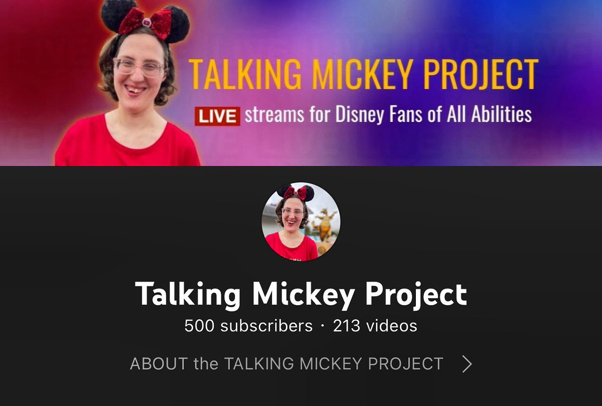 Talking Mickey Project tweet media