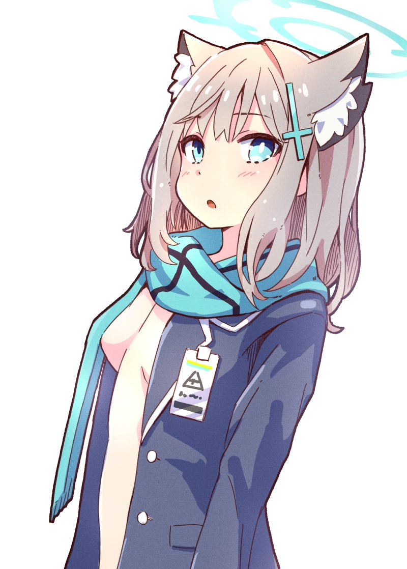 砂狼シロコ(ブルアカ) 「」|十月十日ちゃん🎄新人Vtuber ファンのイラスト