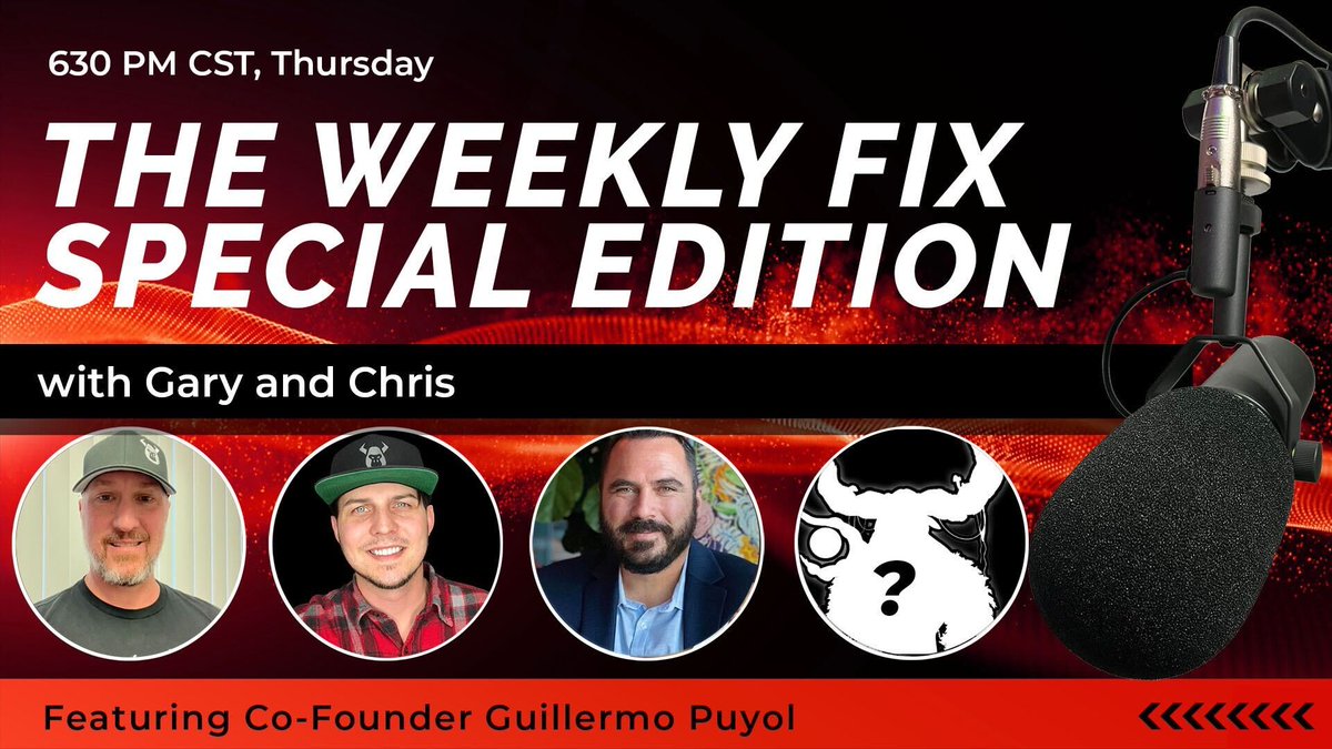 BullsApesProj's tweet photo. Tomorrow our Co-Founder @GuillermoPuyol will be #minting his very FIRST God Bull LIVE‼
🚨 Be sure to turn on your notification for this #WeeklyFix special
👉https://t.co/WM4fZRNOPA
#nfts #nft #nftart #nftcommunity #nftcollector #openseanft #nftcollection #cryptoartist https://t.co/bPBKXMVV6r