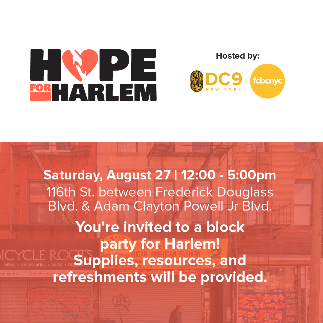 FCBCNYC's tweet photo. For the third year in a row, the Food Bank helps supply food and groceries for more than 1,000 Harlemites at Hope for Harlem. As the city’s largest hunger-relief organization, they employ a multifaceted approach centered on helping low-income New Yorkers. #HopeForHarlem #H4H https://t.co/iu9Cu8r7dt