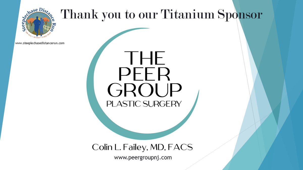 RWJSomerset's tweet photo. A special thank you to Colin L. Failey, MD, FACS and The Peer Group for Plastic Surgery for your continued support of #RWJSomerset and the Steeplechase Distance Run!

Register today! https://t.co/f1gZhEpO1Z

#LetsBeHealthyTogether 
#SDR2022 
#RWJSomersetThanksYou https://t.co/I2ka1T9z45