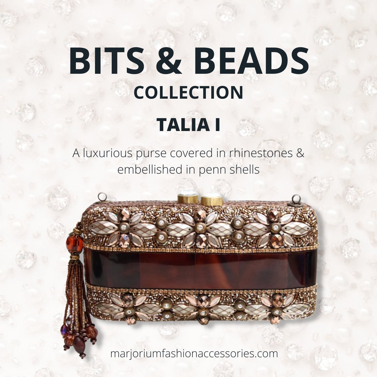 Marjorium has beautiful purses and handbags that you will love! 😍

Introducing our Talia I purse from the Bits &amp; Beads Collection!

Learn more by visiting our website!: loom.ly/O3p6G38 👛

#learnmore #accessories #naturalelements #fashionaccessories <a href="/MarjorieRenner/">Marjorie Renner</a>