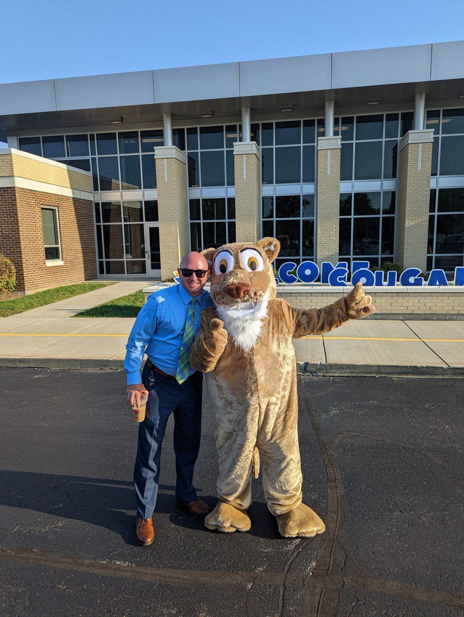 1986- entered Helen Keller Elementary School as a Kindergartener.
2022- welcomed students as a Superintendent.  <a href="/KellerCougars/">Helen Keller Elementary School</a> <a href="/KirbySD140/">KSD 140</a> #KirbyONE40