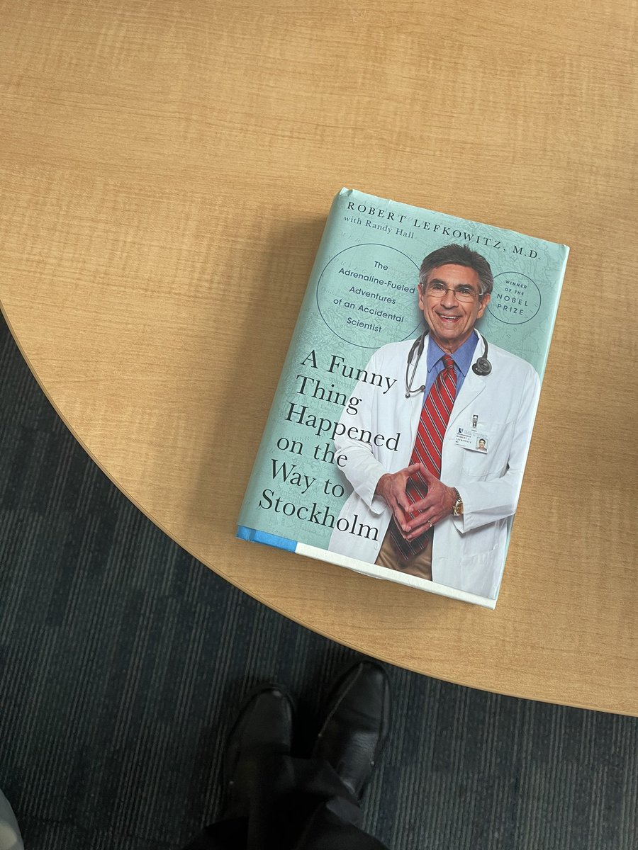 Gbadegesin Lab (@gbadegesinlab) on Twitter photo Thanks Bob Lefkowitz Nobel Laureate in Chemistry for a fascinating seminar on Mentoring in Academic Medicine <a href="/DukeOPSD/">Duke Office of Physician-Scientist Development</a> His book on his scientific journey is a must read for how to be a good mentor and how to be an accomplished menteeš Thanks Bob Lefkowitz Nobel Laureate in Chemistry for a fascinating seminar on Mentoring in Academic Medicine <a href="/DukeOPSD/">Duke Office of Physician-Scientist Development</a> His book on his scientific journey is a must read for how to be a good mentor and how to be an accomplished menteeš