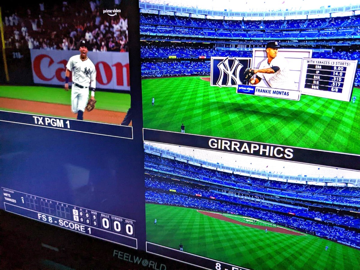 girraphic's tweet image. Girraphic | On The Road

Last night, @girraphic was on-site for the finale of the subway series, providing virtual graphics for @PrimeVideo and @YESNetwork. Thanks, as always, to our tech partner @vizrt 

#yankees #mets #virtualgraphics #AR #broadcastdesign #Girraphic