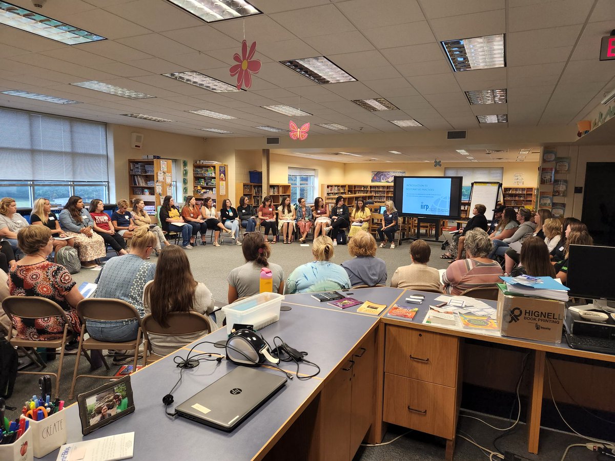 JohnZesiger's tweet photo. Wonderful opening for @MV_Knights Teachers &amp; Staff!  Great discussions and preparations for the year.  Students return tomorrow! 🖤🤍
#MVReEnergized #MVProud https://t.co/ioQ0gxWKca
