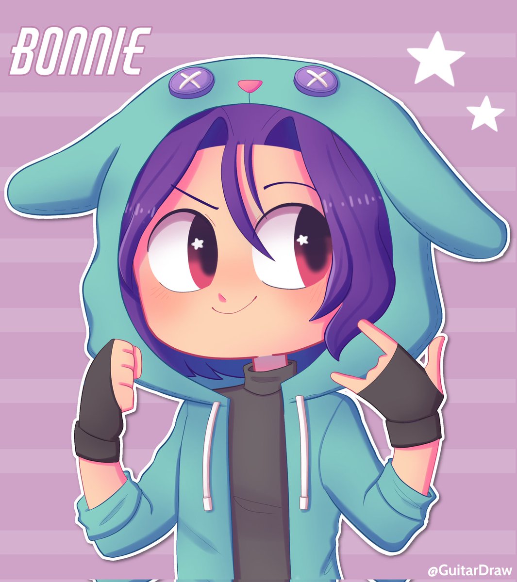 GuitarDraw's tweet photo. Un Bonnie 
#Fnafhs #Fhs #FnafhsBonnie #FhsBonnie https://t.co/LhVNfv5iif