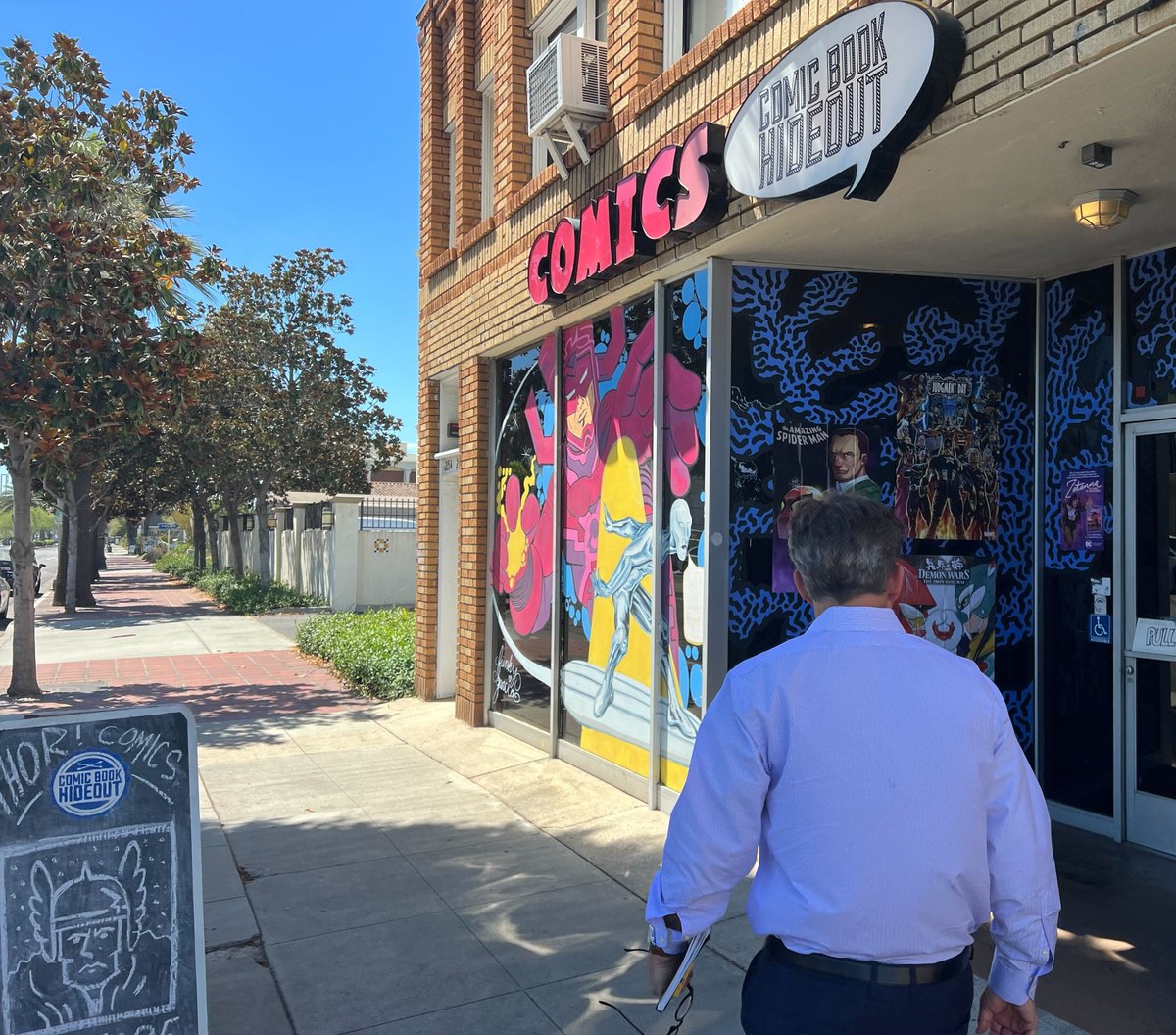 Senator Josh Newman tweet media