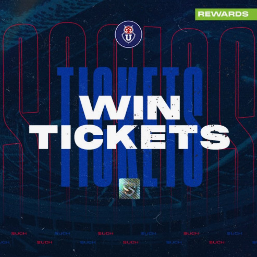 ChilizChile's tweet photo. Sorteo de entradas.

responde las preguntas y suerte.

@udechile 
@socios 

#VamosLaU 🤘

https://t.co/Fv0jvTAad3 App https://t.co/hdNFBflxYu