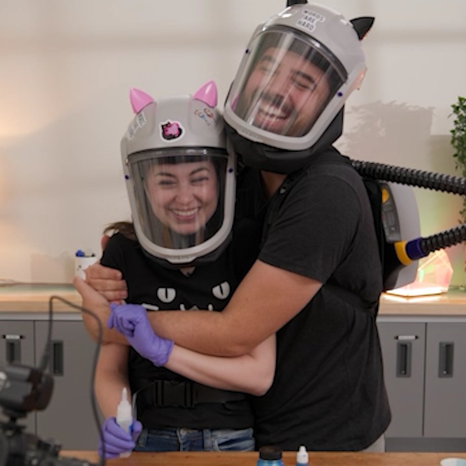 evanheling's tweet photo. Making things with my wife is my happy place 🥰 @KatelynHeling https://t.co/QIHkOaJEmW