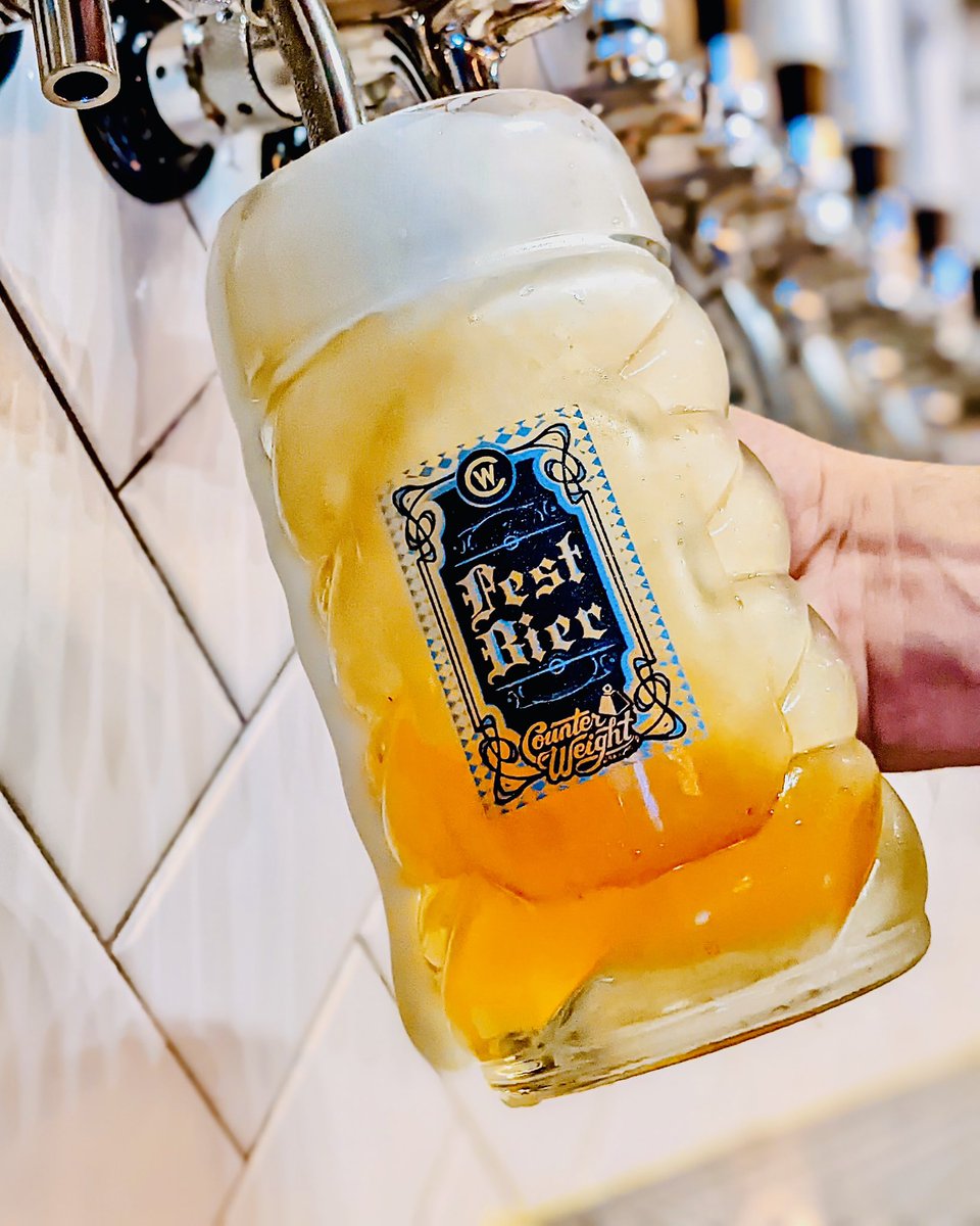 BrewingWeight's tweet photo. Our award-winning German-style Fest Bier is making its way to your favorite stores, bars, and restaurants around the state!
Check your favorite spot and enjoy!
Prost! 🍻
#FestWithUs #CounterWeightBrewingCo #CTlager #RaiseYourStein #FestBier https://t.co/9yC5Db5KP5