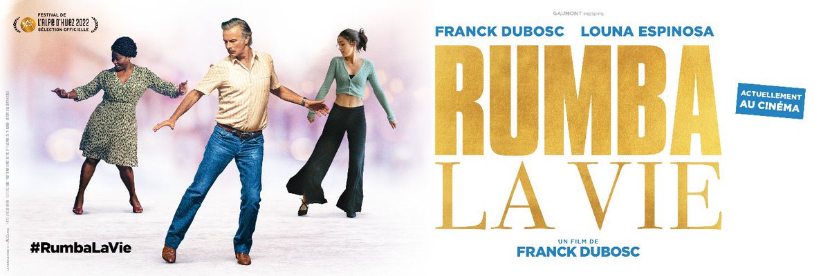 Cumul 1er Jour France #RumbaLaVie de @dubosc_franck : 36.747 entrées (dont 18.461 en avant-premières) sur 612 copies. cc @Gaumont