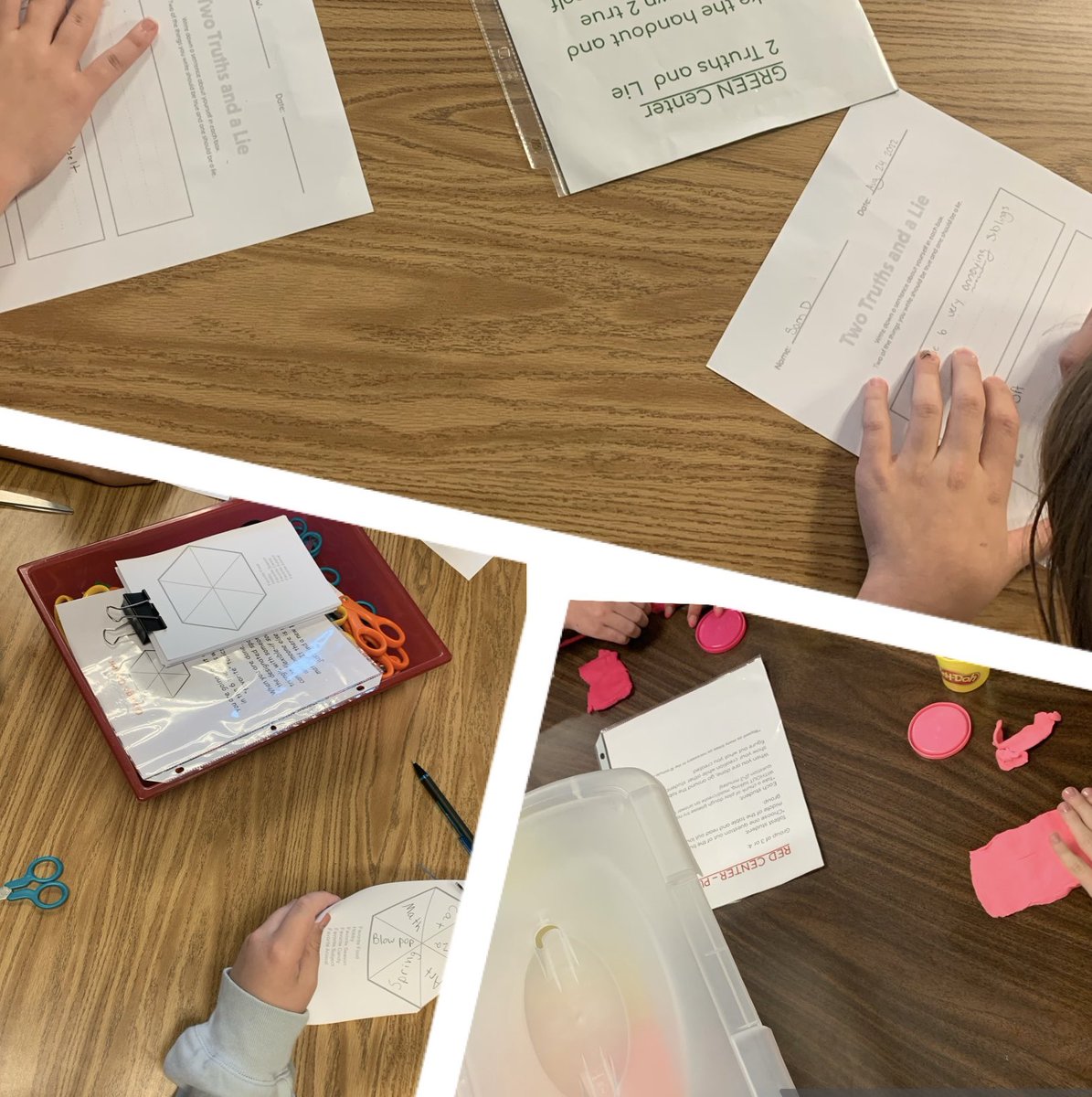 ReinkeKristi's tweet photo. Kids don’t need rules and procedures all day the 1st day! I started using stations a few years ago and will never switch back! Some rules, some procedures, some fun. 

Day 1 ✅  #MpsCore #JHTweets https://t.co/BM5DMO0GHC