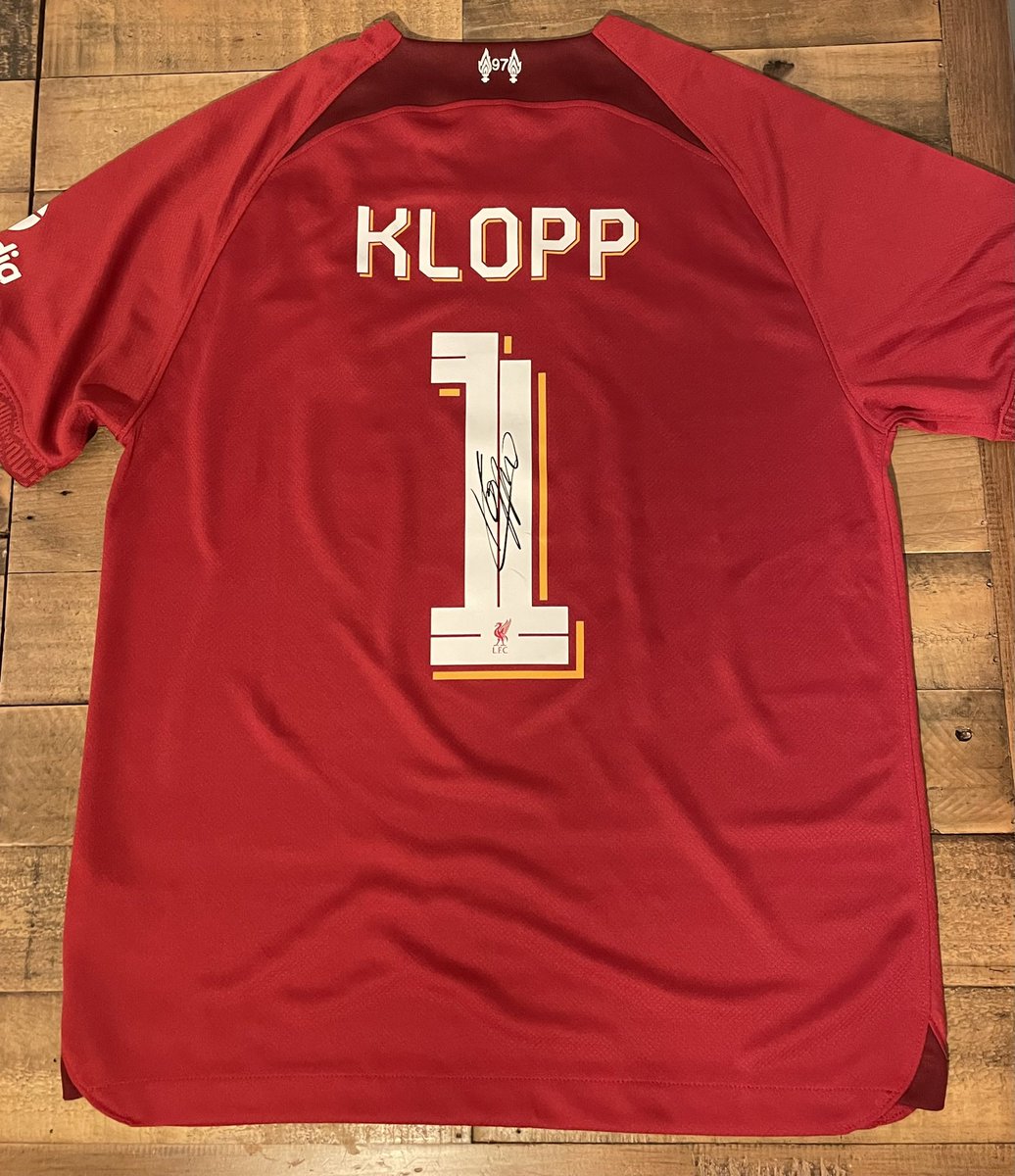 AdamGraphs's tweet image. SIGNED JURGEN KLOPP LIVERPOOL FC 22/23 SHIRTS AVAILABLE