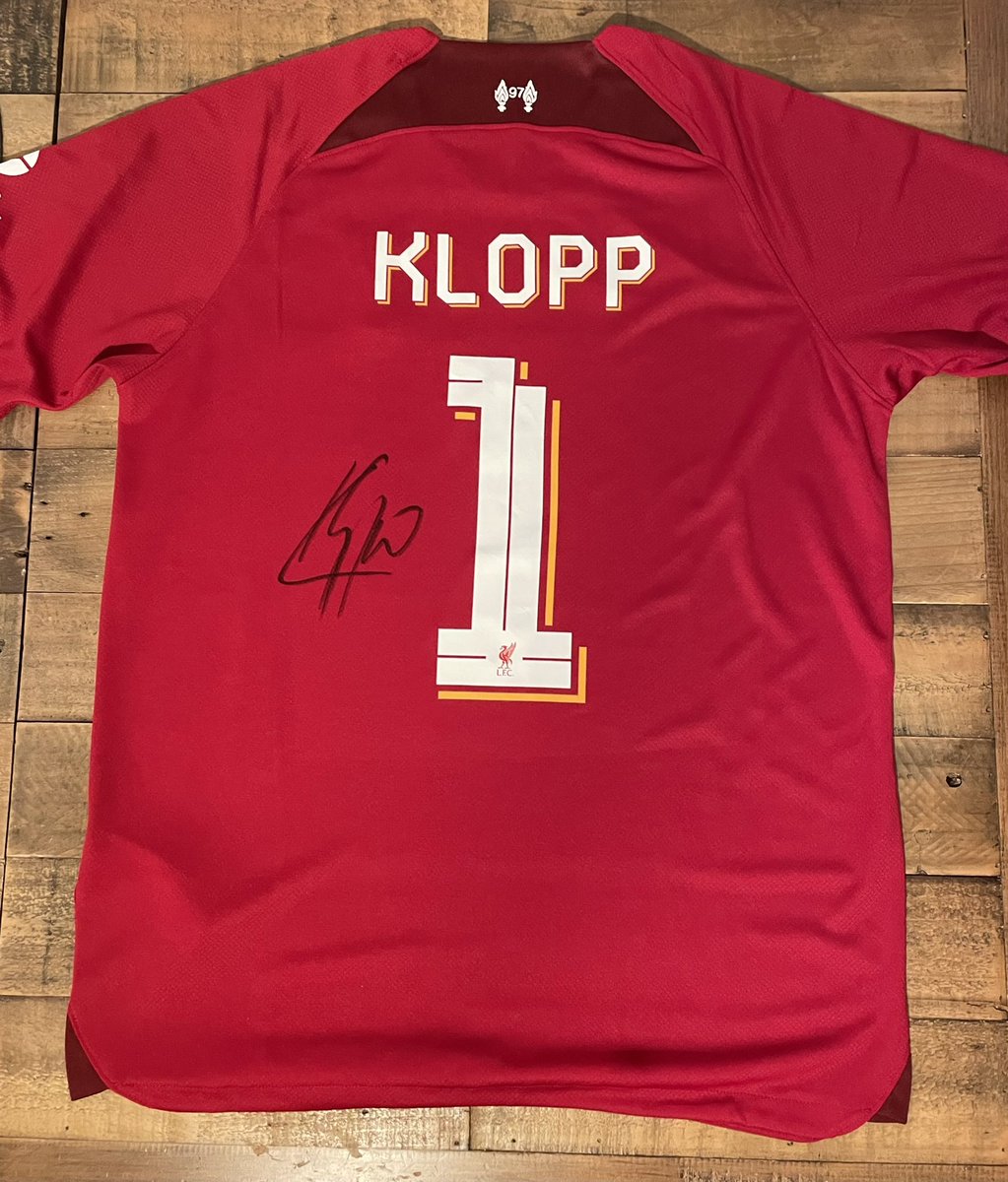 AdamGraphs's tweet image. SIGNED JURGEN KLOPP LIVERPOOL FC 22/23 SHIRTS AVAILABLE