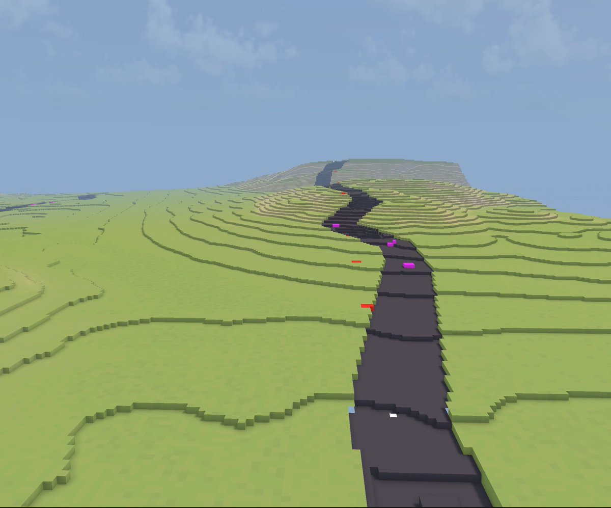 _dan_jackson's tweet image. Roads are hard to generate 🫠 But progress is being made 🛣 #gamedev #indiedev #madewithunity