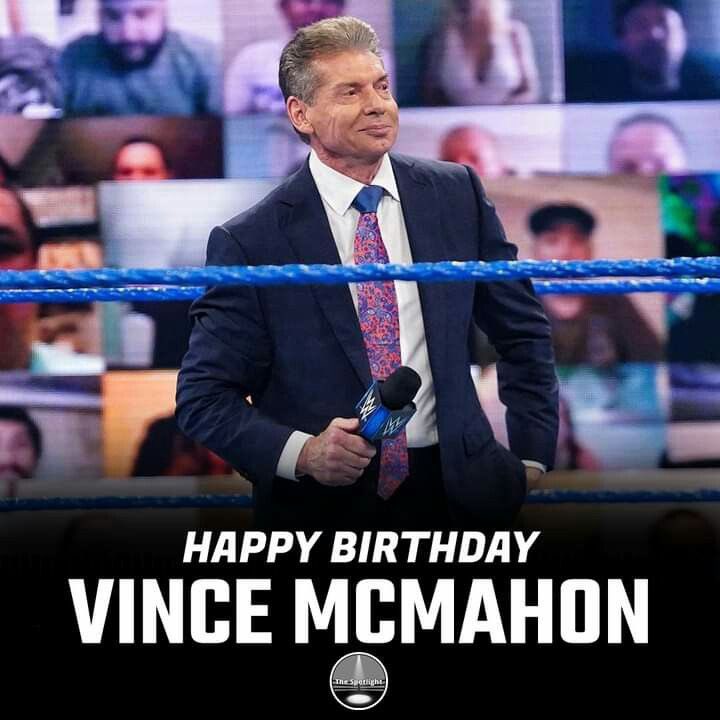 Happy Birthday Vince McMahon! 