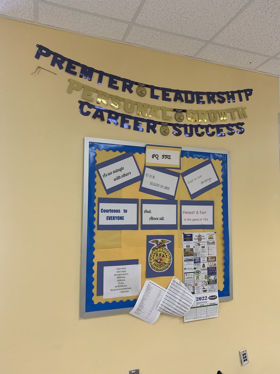 Take a walk into one of our Ag classrooms. Check it out! ⁦@lifestrapestry⁩ ⁦<a href="/pqpiratepride/">Perquimans High</a>⁩