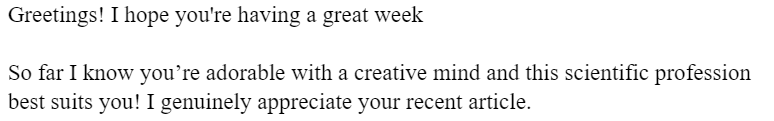 Acanthoplus's tweet photo. Predatory journals giving me the love, support and validation to carry on... https://t.co/5zgfPurZxe