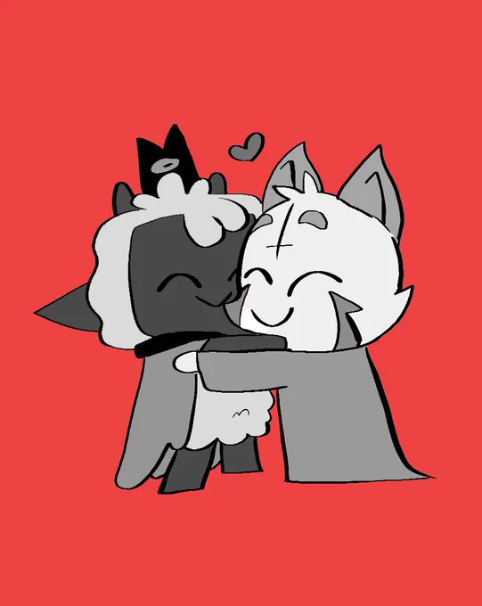 lil lamb &amp; follower doodle commission #CultoftheLamb 