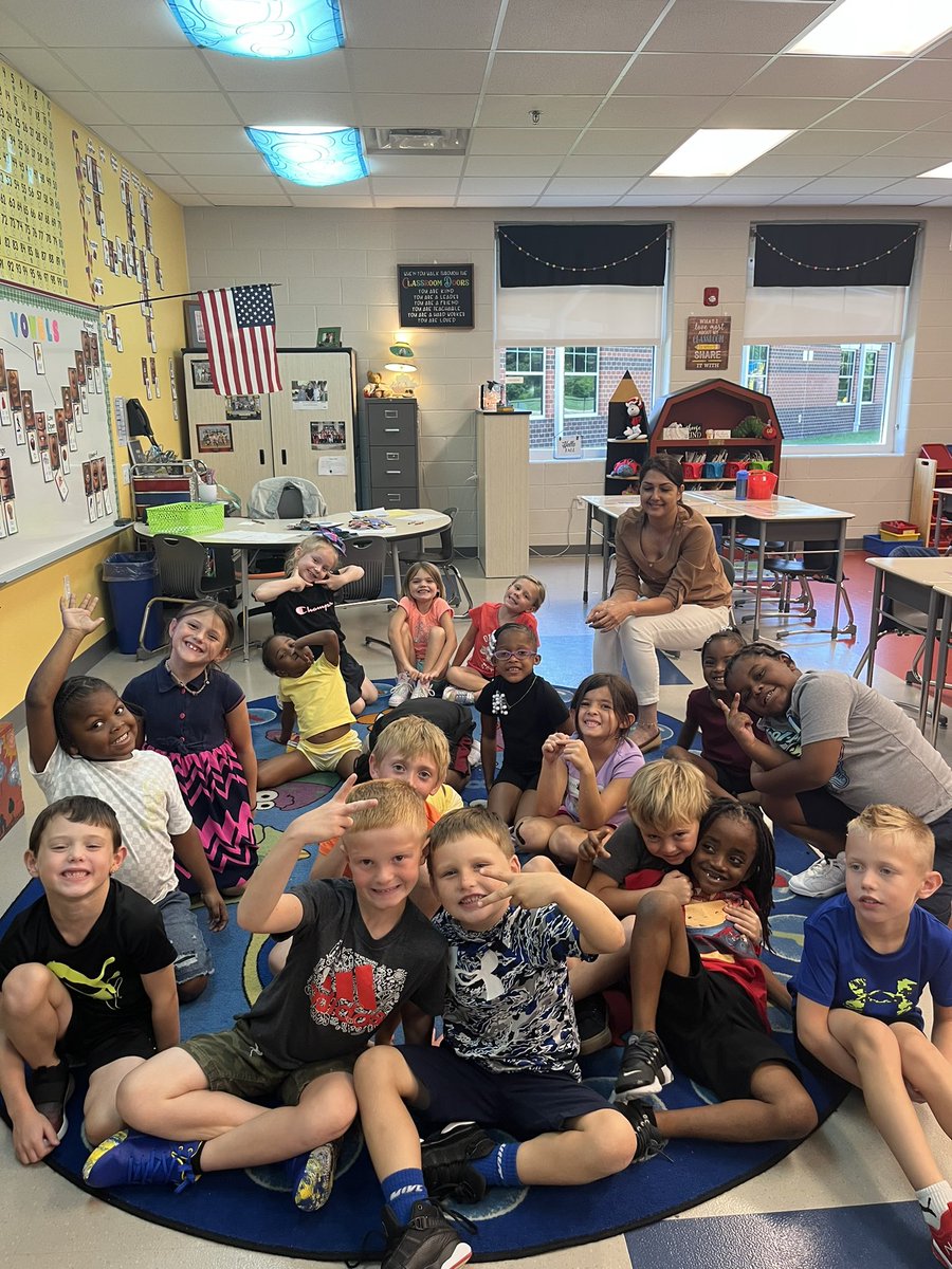 We are so excited to have our Ss back in school.  Great things are happening. #oneCCPS