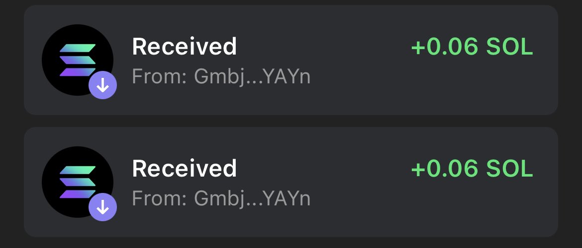 Feels good to receive payout for holding <a href="/SOL_Scripts/">SOL Automation</a>