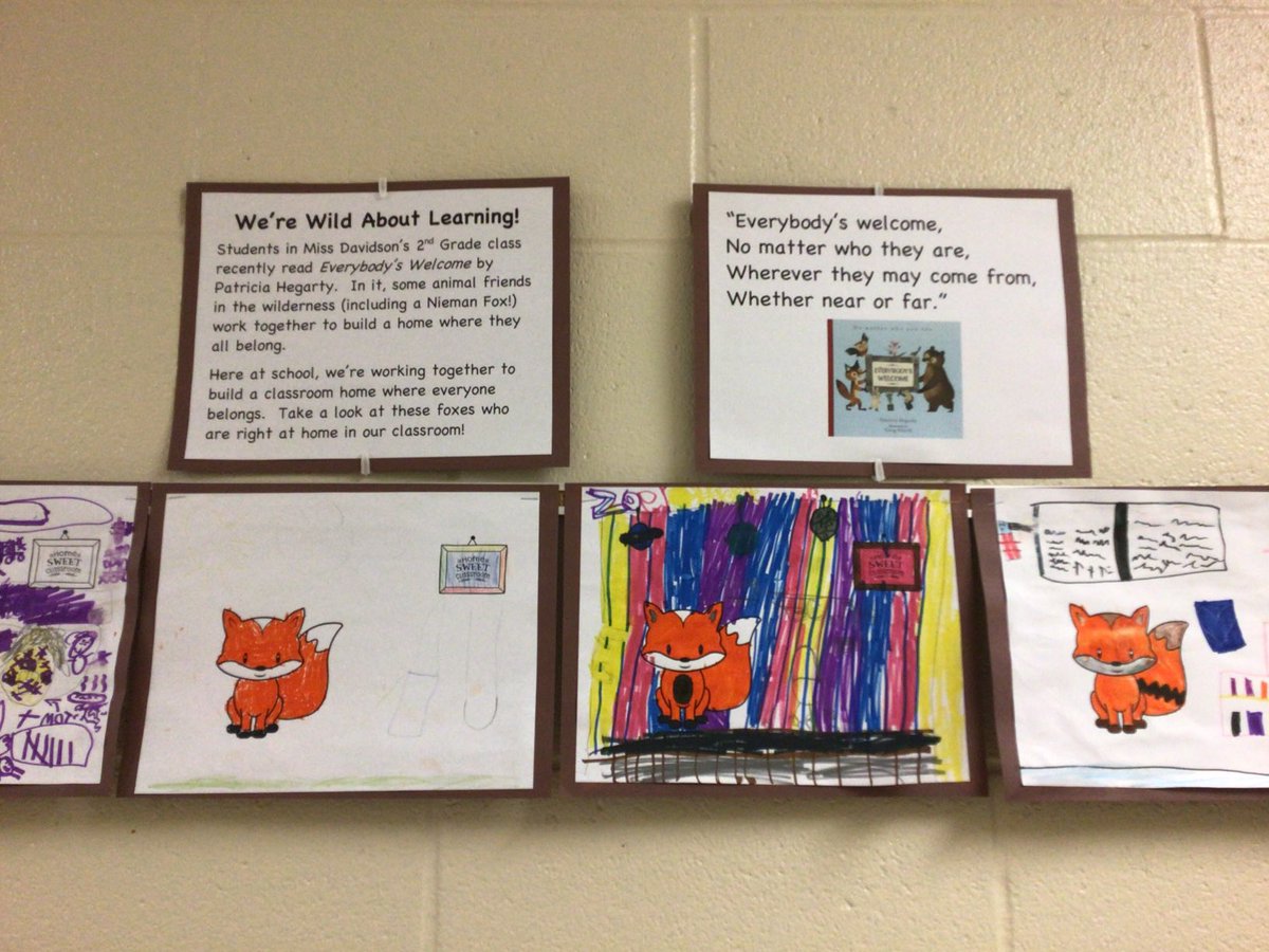 missdavidson512's tweet photo. Using this student’s work as a reminder of the essentials during the busyness of back to school. 🦊 https://t.co/zpbgb0uI7k