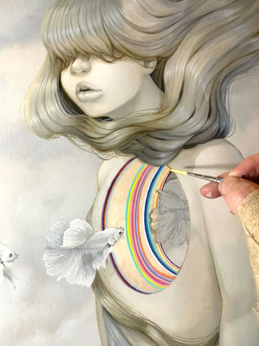 BeautifulBzarre's tweet photo. NEW BLOG POST // The Journey of a Solo Exhibition: Following @Helmetgirl From Ideation to Celebration
>> https://t.co/iUR1nEjva6
#beautifulbizarre #artprocess #pathtocreation #creating https://t.co/QLGNkYNIgi
