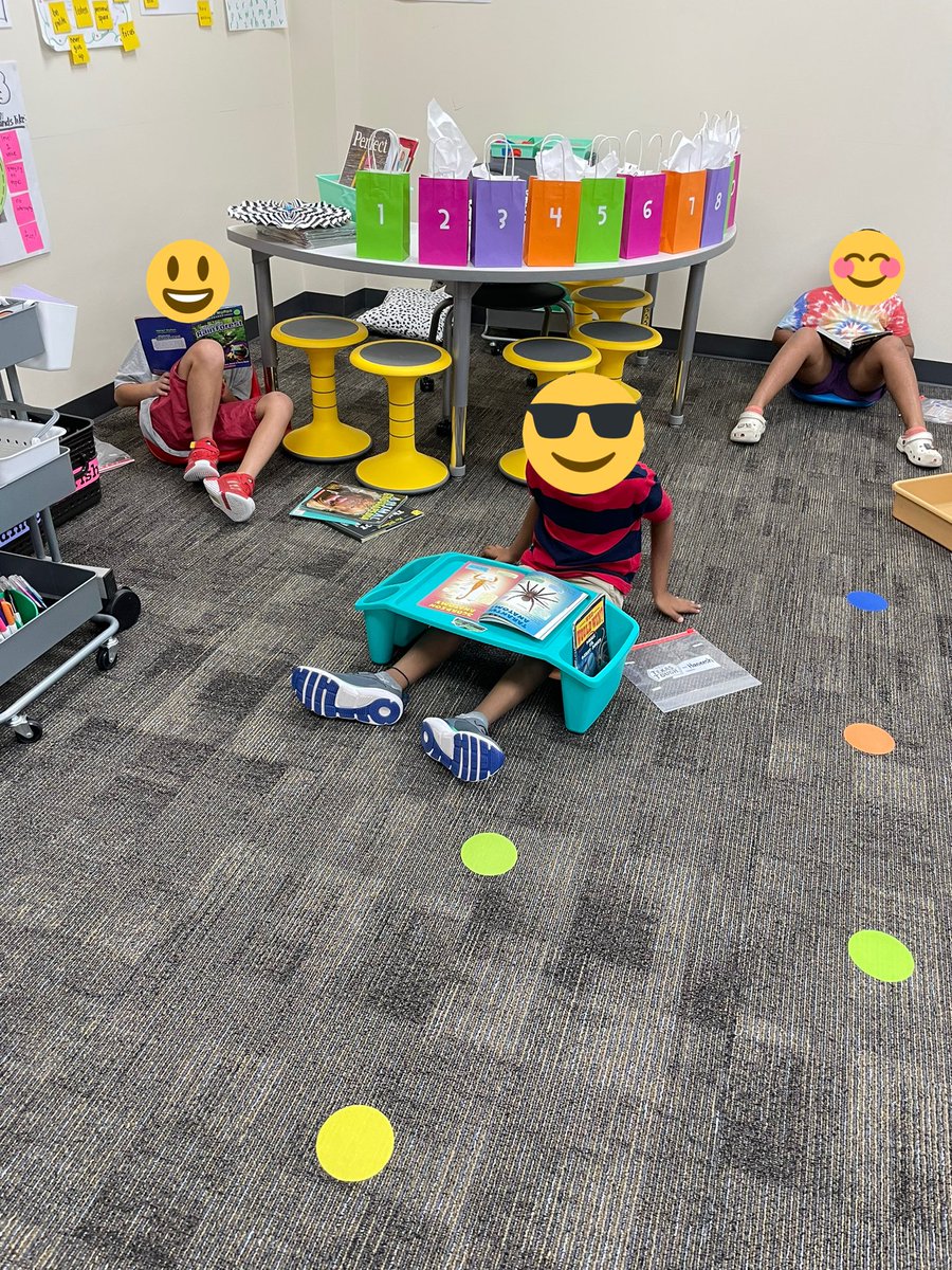 mrsparrish3rd's tweet photo. Today was all about books! We shopped for books, chatted with a partner about our books, and enjoyed some fun seating during independent reading! Best readers ever at @SwenkeCFISD! 📖📚 https://t.co/JFfSTyscpT
