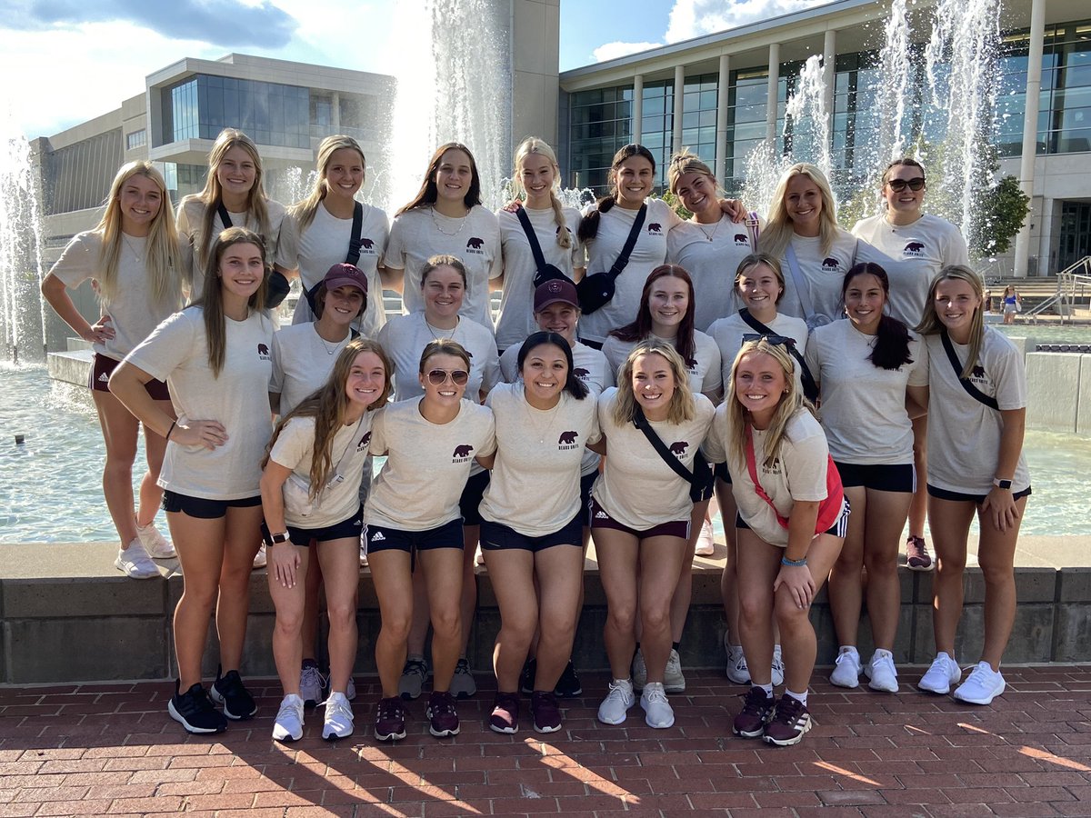 Student athlete welcome back is starting.  Exciting time to be a Bear!  #GoBears #Team55