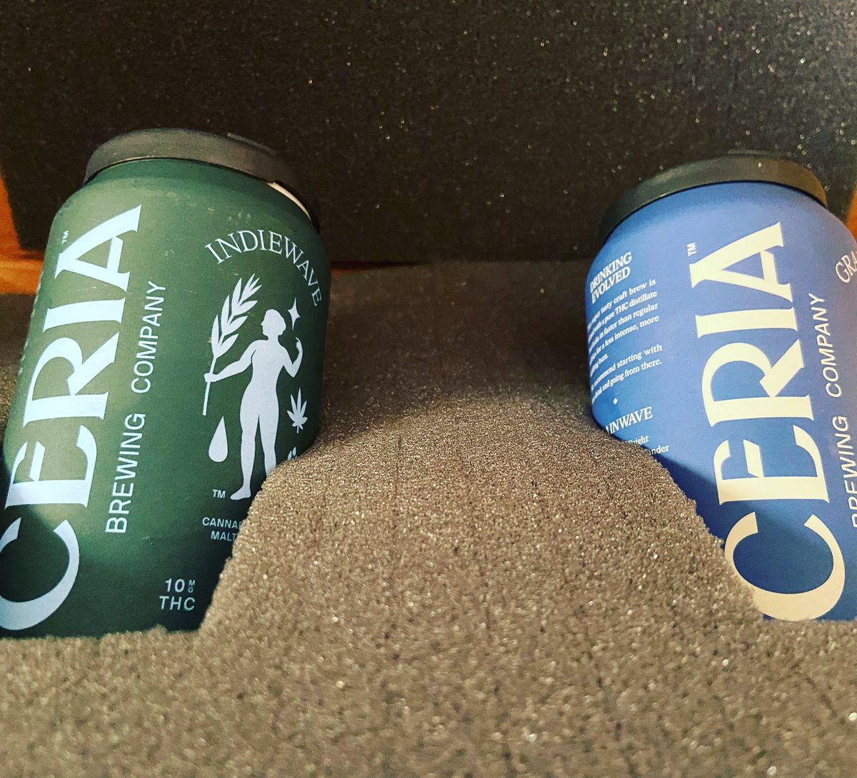 dibright's tweet photo. Just in! Check out these #grainwave + #indiewave #cannabis infused #alcoholfree #maltbeverages via @ceriabrewing 🍺. #cannabisproomnibus #maltbeverage #vegan #under100calories #bestdrinks 🍃#amreviewing #nonalcoholicbeer #nonalcoholicdrink #nongmo 🍃 https://t.co/XTb9KcwQs9