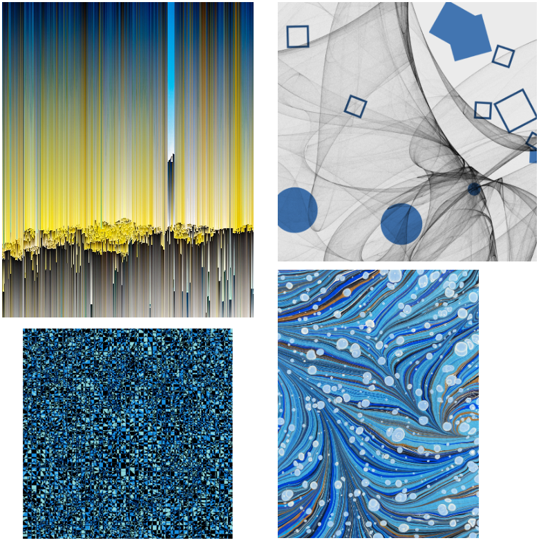 konggalleries's tweet photo. #TunaTime is the gift that keeps on giving! Abstract wonders collected 🎣 for half a tez each

Artists featured

Top left @Ildiko_nft 
Top right @ginzi_o 
Bottom left @yepstt 
Bottom right @ErtugrulIncel 

#tezosart #TezosAllStars #nftart https://t.co/vFypRIys7O