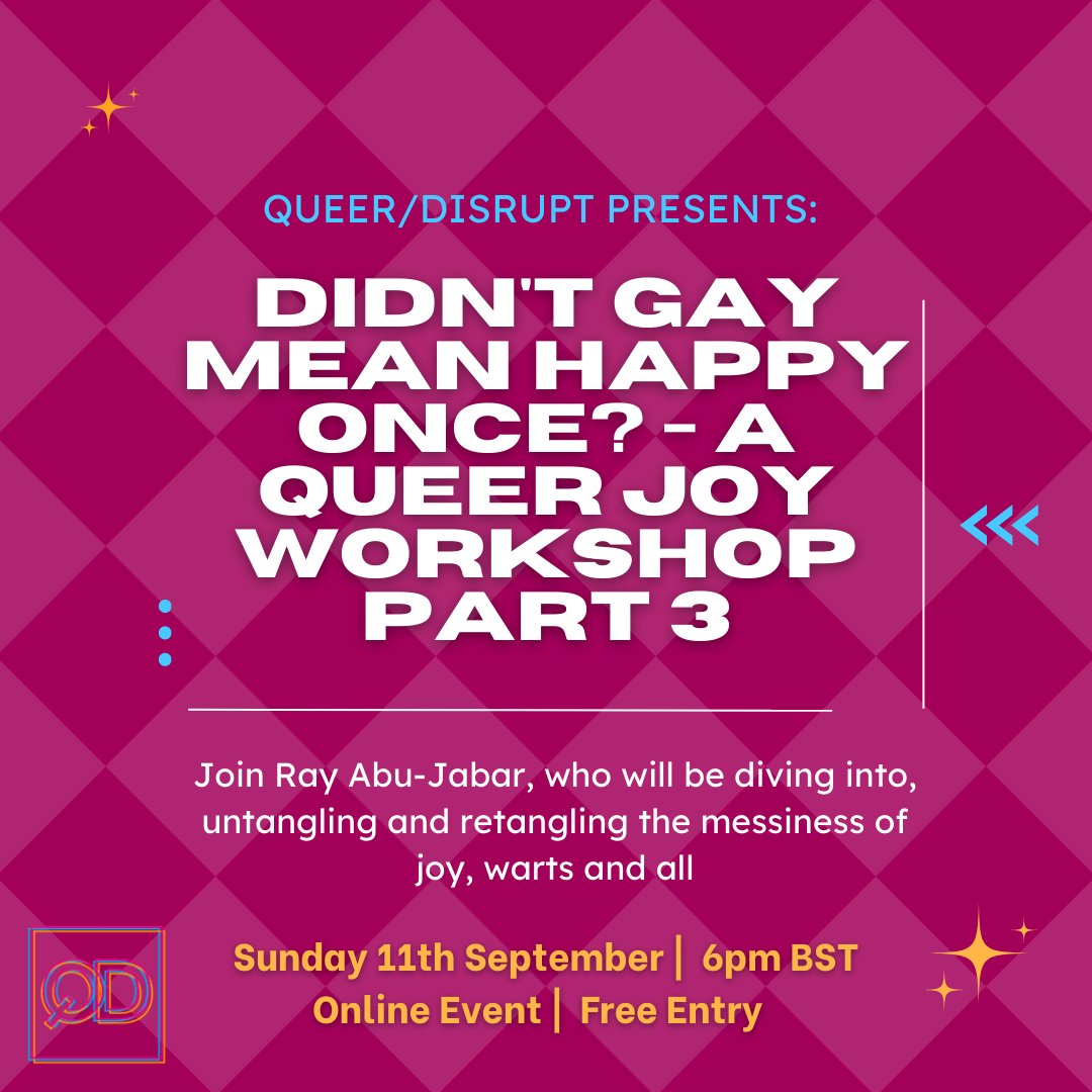 queer/disrupt tweet media