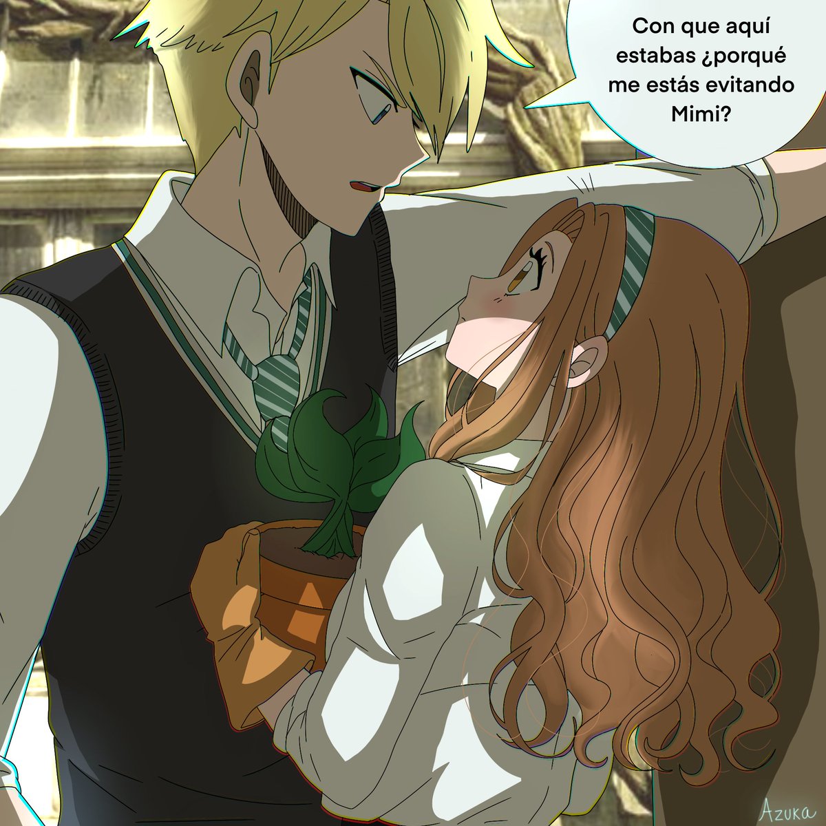 RubyKaiba's tweet photo. ππ Mimatoweek ππ
.
Day 3 Hogwarts
.
#mimatoweek #mimatoweek2022 #harrypotter #slytherin #mimitachikawa #yamatoishida #yamamimi #mimato https://t.co/Xgutvf9QxX