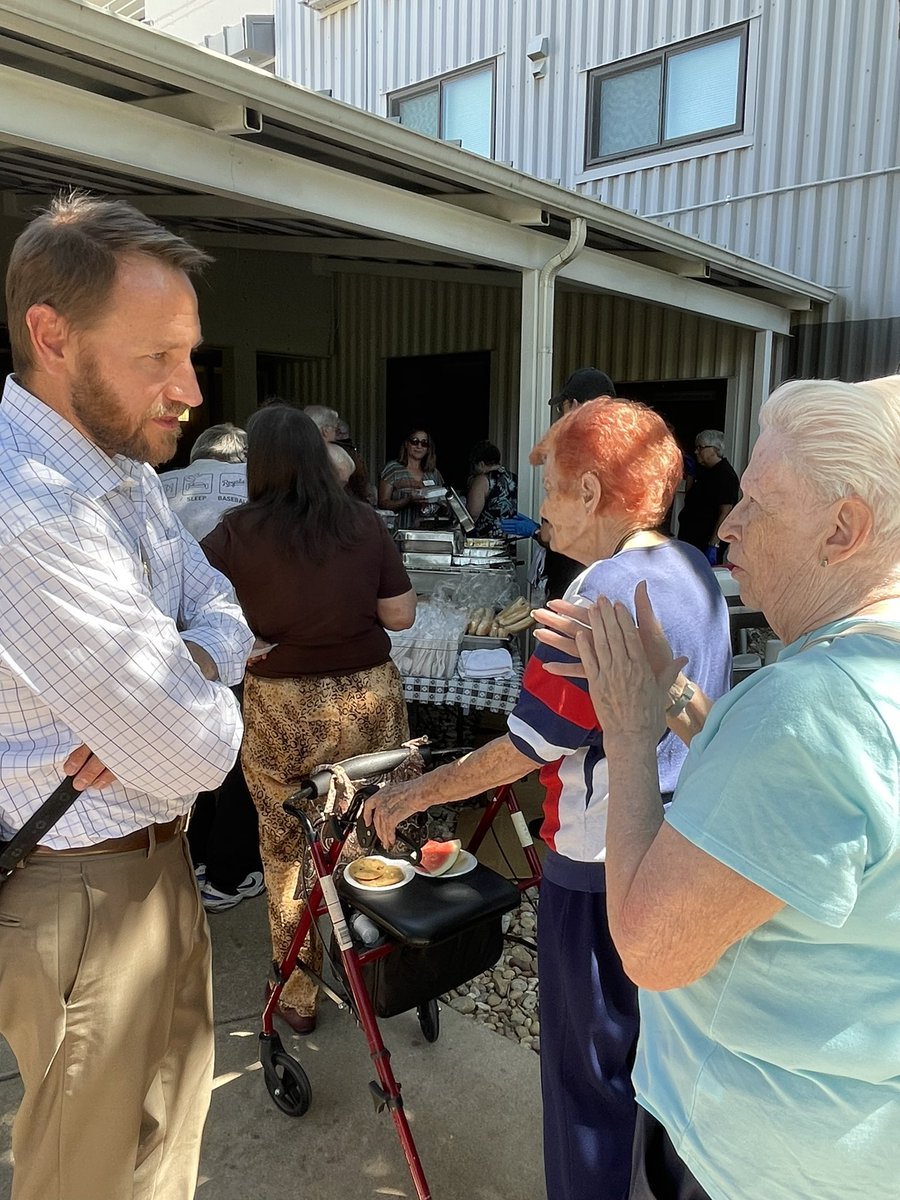 deborahslively's tweet photo. Thank you @Kennedy4CO for stopping by Eaton Senior Communities to talk with residents and staff about issues important to Colorado’s older adults! @LeadingAgeCO https://t.co/TppoOt2vJb