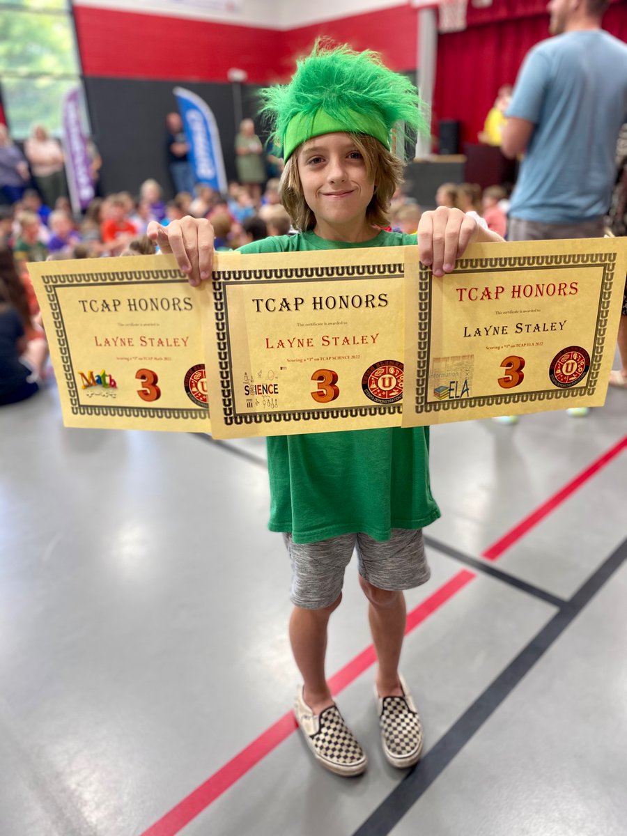 StaleyNoelle's tweet photo. SO Proud! Today was TCAP Honors recognition @WeAreUnionSTEAM.  
Congratulations to our Layne, and all the Union Raiders, for working hard and achieving big this year! We love our school!! https://t.co/du9667Bn1Y