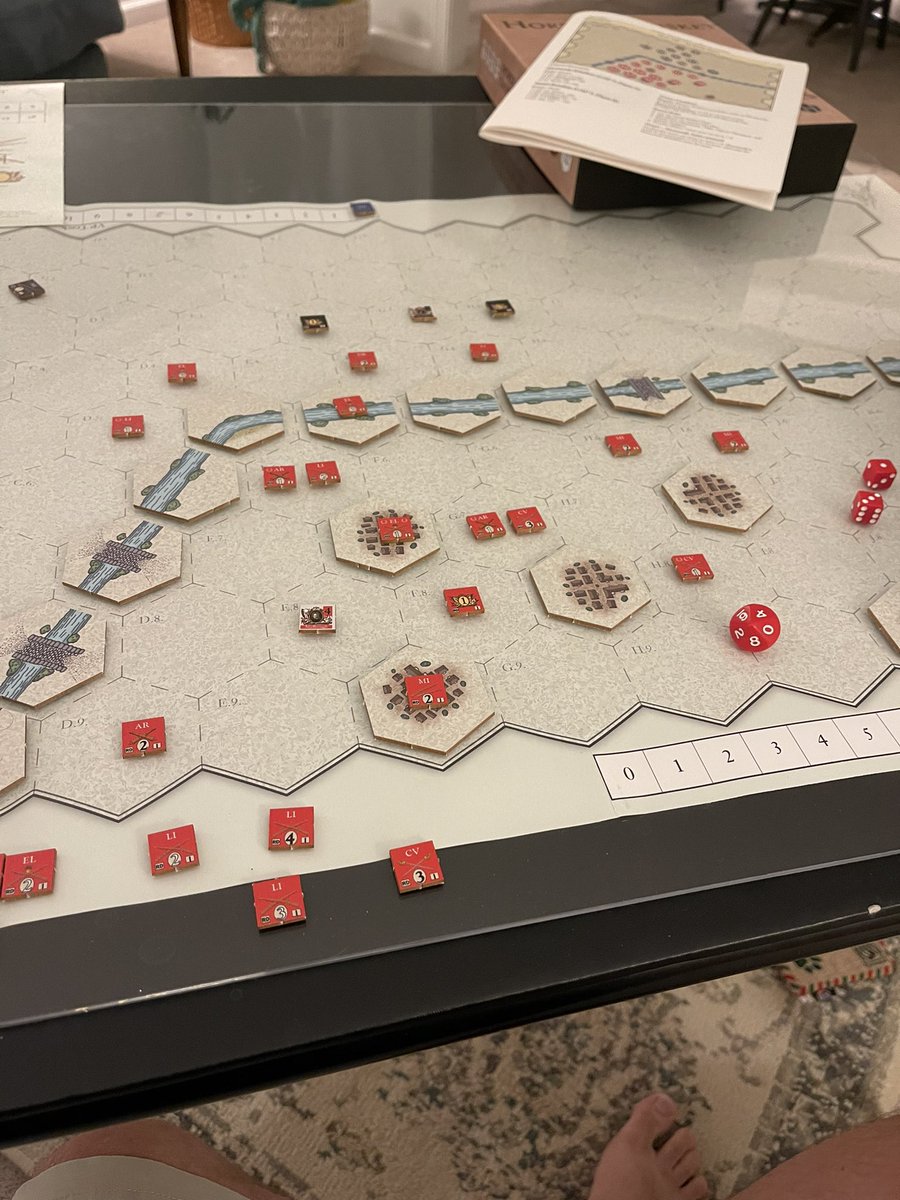 AU_oleary's tweet photo. Time for an interesting check in / mishmash of gaming! #eastfront and #wizardkings by #columbiagames , #horseandmusket by @hollandspiele , #ShoresofTripoli by @fortcircle (plus dark and stormy!) and some #EastTexasUniversity for #savageworlds https://t.co/mJzboNTt07