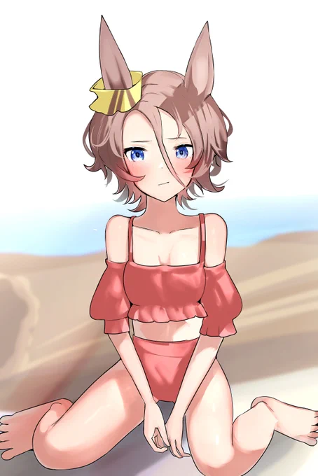 #ウマ娘

「一言くらい…感想いってよ」

タイシン 水着 
