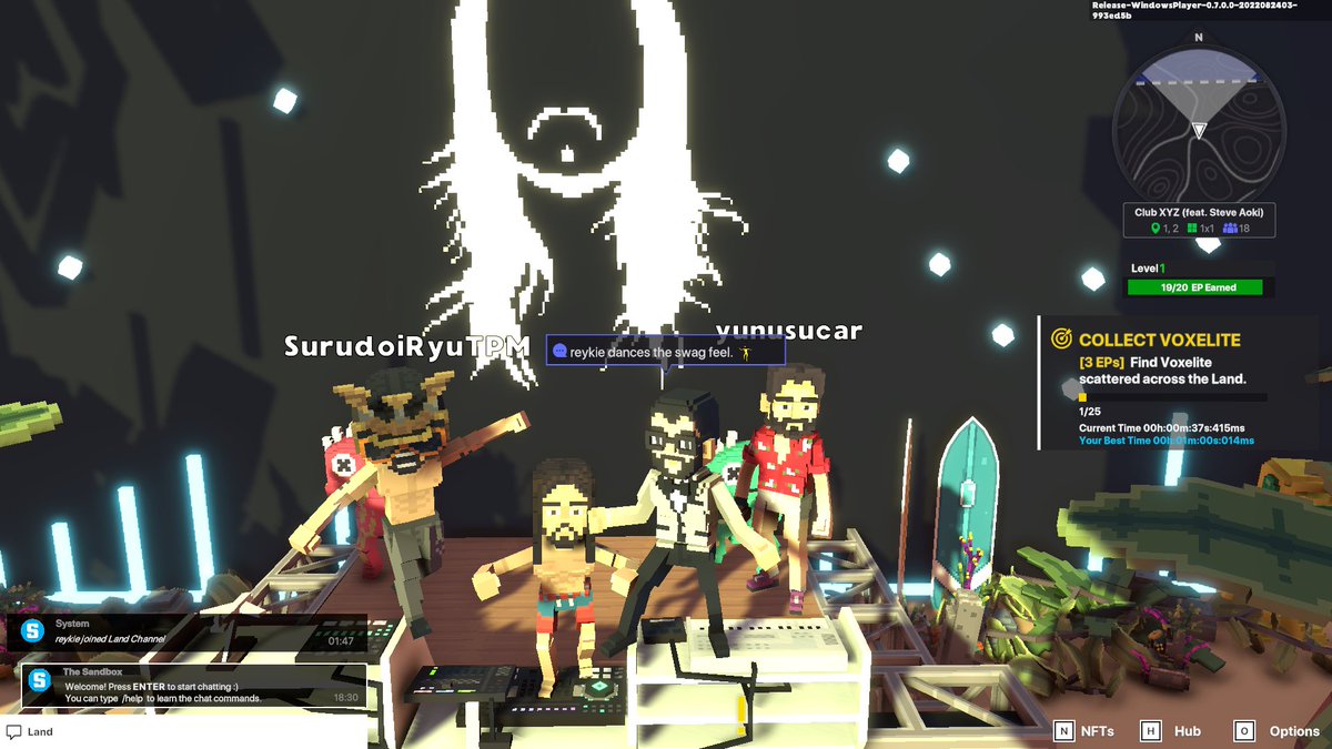 reyk1e's tweet photo. @TheSandboxGame @steveaoki I just participated in the #SandboxAlphaS3Giveaway for a chance to win 500 SAND! On stage with Steve Aoki, check out my screenshot below!
👇 https://t.co/fz21dZqoCH