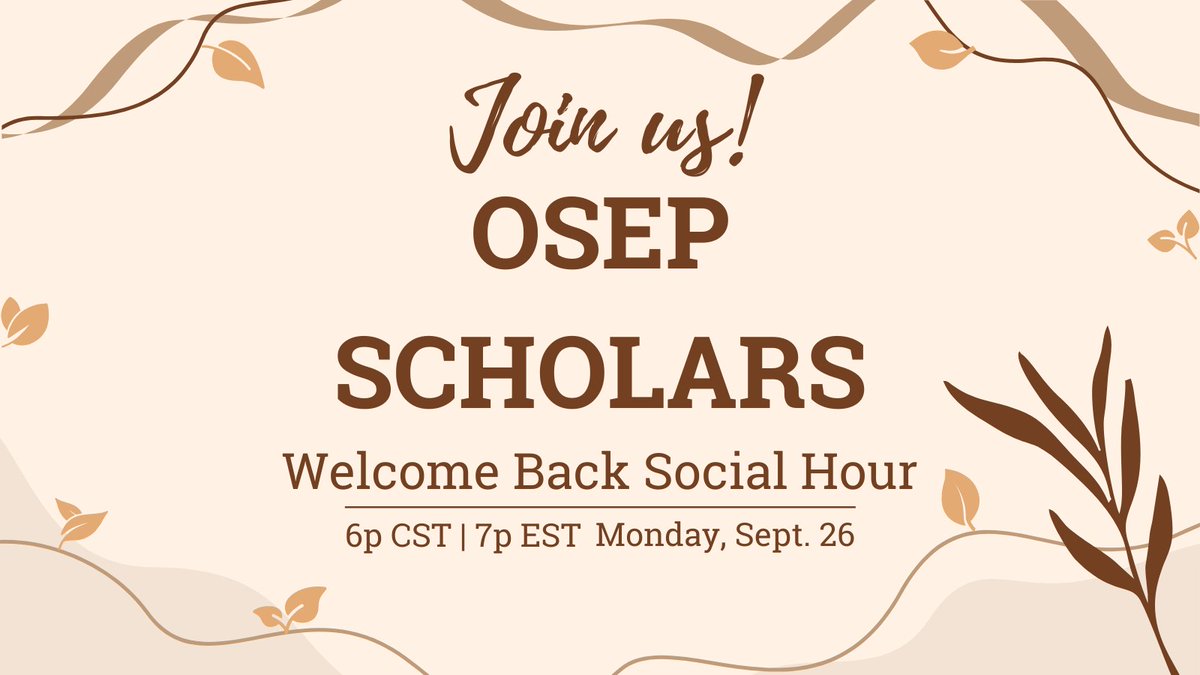 OSEP Scholars (@osepscholars) on Twitter photo 