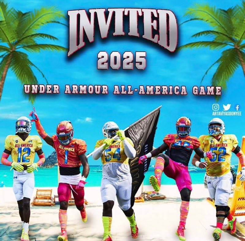 AGTG Truly Blessed &amp; Grateful to be selected to play in the 2025 Under Armour All American Game! #GodIsInControl <a href="/DemetricDWarren/">Demetric D. Warren</a> #AllAmaerican #AGTG
<a href="/BrennanSpain/">Coach Spain</a>