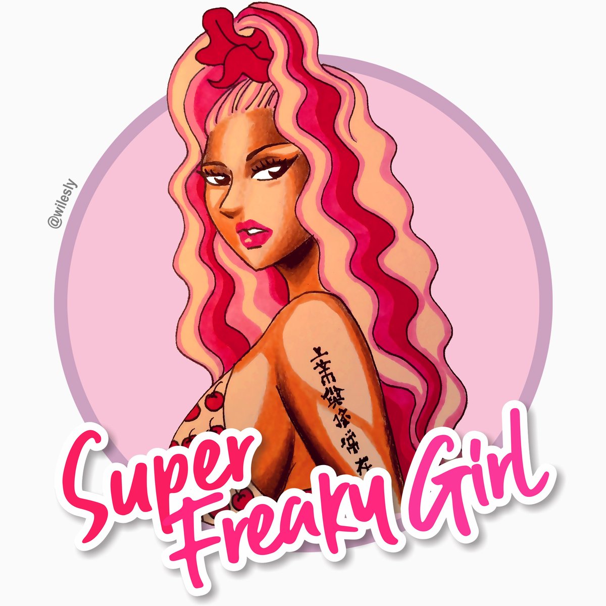 Wilesly_'s tweet photo. @NICKIMINAJ Super Freaky girl - Nicki Minaj #nickiminaj #SuperFreakyGirl #QueenRadio #NickiVanguard https://t.co/151DkGJyJ9