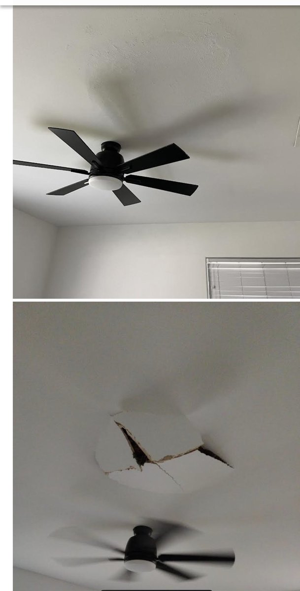 jasminy's tweet photo. @PowerHRG made a hole in our ceiling and then did a really poor job repairing it. Hilariously unprofessional - Haven’t heard back in weeks #fail #remodeling https://t.co/AZSUabnMTx