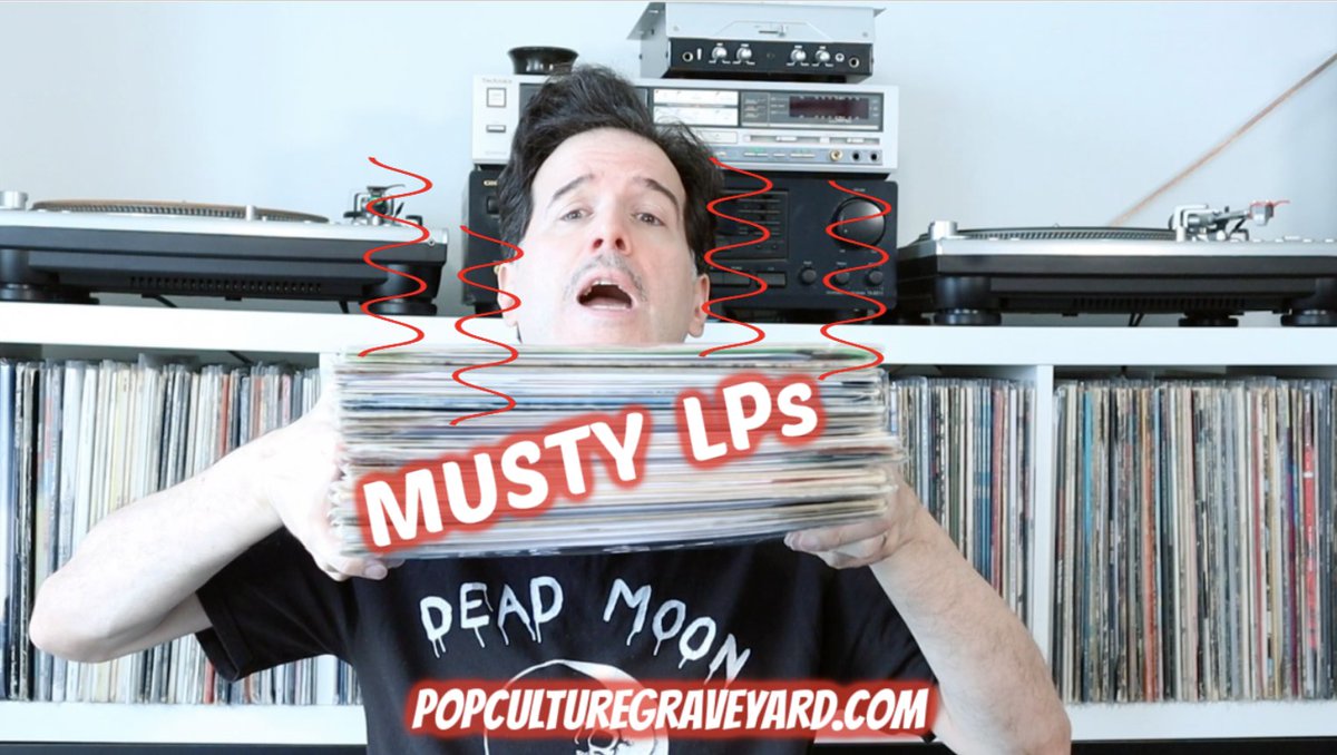 This week Pop Culture Graveyard brings you Musty Must-Have Records! Watch me detail all the records I rescued from my parents' basement in this week's vinyl-packed episode... 
youtu.be/9A0SV6QOADk