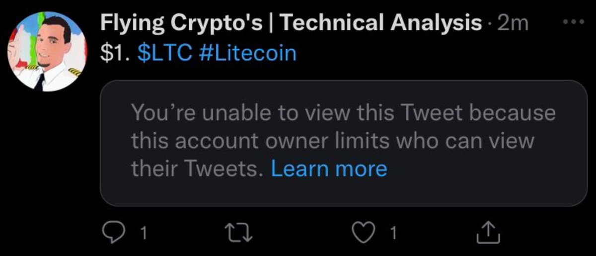 MoonChikuns's tweet photo. @LTCUnderground @FlyingCryptos @LTCFoundation He wants the foundation to tweet that litecoin is going to a dollar....

It's really beneficial to the use and adoption of litecoin.... https://t.co/7meOXL6QrX
