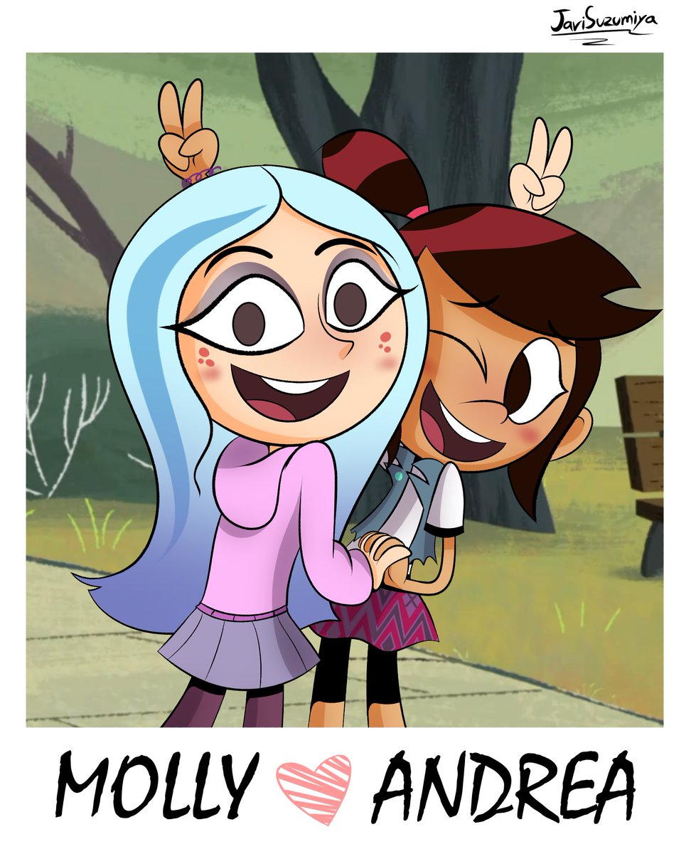 SuzumiyaJavi's tweet photo. More of this cute couple.

#TheGhostAndMollyMcGee #MollyMcGee #AndreaDavenport #Andrelly #fanart #disney #art https://t.co/PE4UJsBDJB