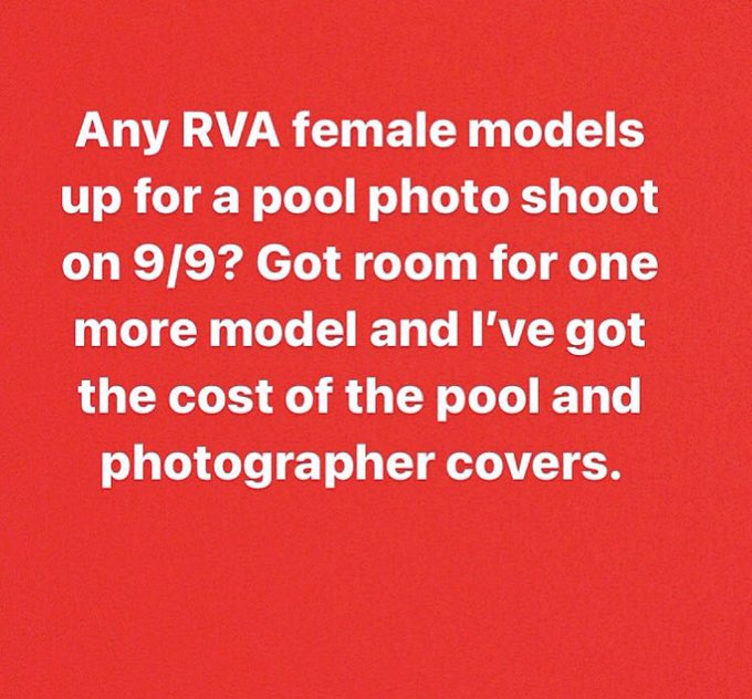 #rva #rvamodel #rvaphotographer #rvaphotography https://t.co/DWgfRNLs6K<a href="/tag/rva"class="tags">#rva</a><a href="/tag/rvamodel"class="tags">#rvamodel</a><a href="/tag/rvaphotographer"class="tags">#rvaphotographer</a><a href="/tag/rvaphotography"class="tags">#rvaphotography</a>